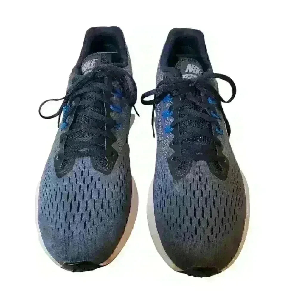 Nike Zoom Winflo 4 Men's Grey Running Sneakers Shoe Size 11.5